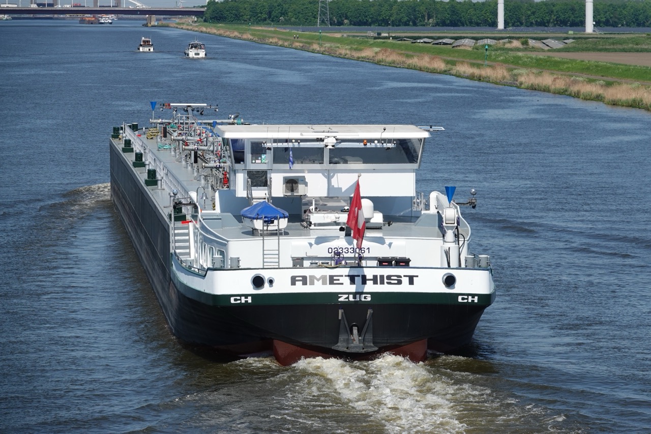 amethist, new barge, ams, transport