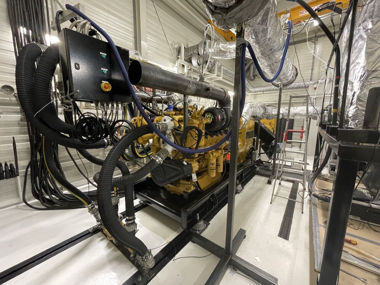 Successful engine test for our newbuilds