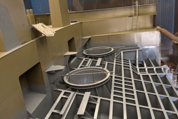 shipyard visit, china, newbuild, shipbuilding, ams barging